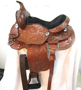 Vente en gros de selle d'endurance en cuir rugueux de type anglais de qualité supérieure Western à prix compétitif - Product Image 1