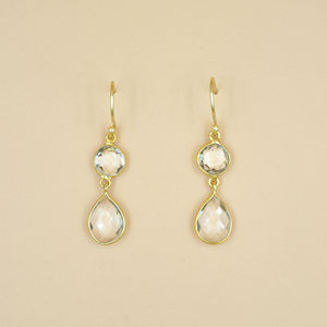 2023 pendiente de gota de cristal de moda diseñador de joyería 925 pendientes de gota de plata esterlina sólida pendiente sólido de alta calidad - Product Image 2