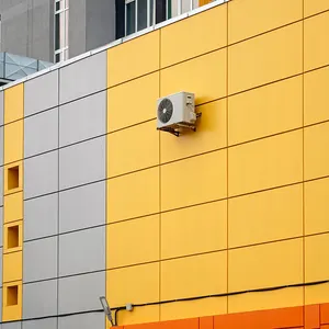 Metall wand verkleidung pvdf beschichtete Acp Acm Fassade Indoor Outdoor Aluminium Verbund platten für Gebäude