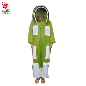 Usine directe 100% coton apiculture combinaison Poly coton miel abeille costume pour apiculteurs protection ventilé vêtements de travail - Product Image 6
