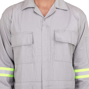 Breathable Safety Suit For Men With Reflective Design Ideal For Outdoor Work And Industrial Safety Protective Use - Product Image 6