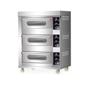 Tốt nhất bán điện thương mại Lò nướng đối lưu được xây dựng trong lò truy cập Top Lò nướng bánh <span class=keywords><strong>Pizza</strong></span> 6/10/20 khay electricityoven - Product Image 4