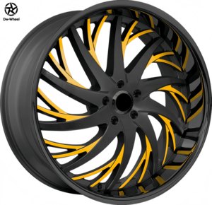 Jantes forgées sur mesure DW en 2 pièces, 24 et 26 pouces, à profil profond, en alliage chromé, jantes de luxe rétro pour voitures, 5x112, 5x114.3, 5x120 - Product Image 2
