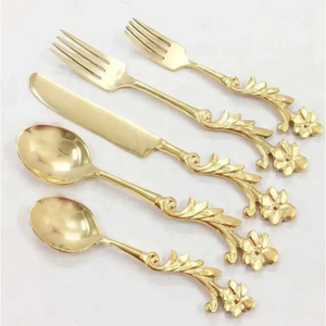 Ensemble de couverts en acier inoxydable 304 de style moderne Cadeaux de fête d'affaires élégants avec un design classique pour les cadeaux en gros - Product Image 3