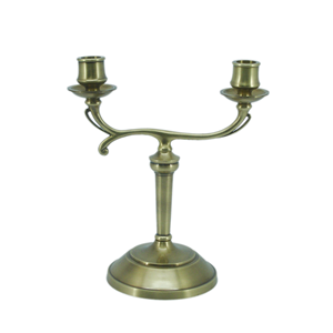 Candelabros de metal de 2 brazos para eventos en casa y decoración para fiestas de bodas más preciosos y de lujo para proveedores indios - Product Image 1