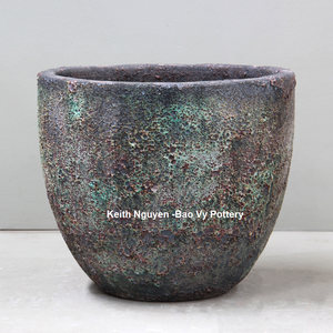 Jardineras de cerámica de Vietnam, diseños únicos y variedad de colores para macetas de jardín - Product Image 6