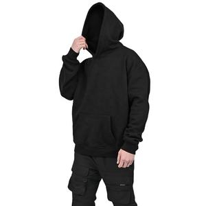 Vente flash : sweat à capuche pour homme en coton 100% avec motif de dessin animé, coupe ample, polaire premium, respirant, imperméable, épaules tombantes - Product Image 1
