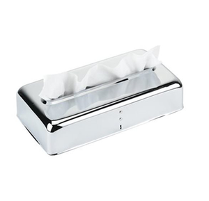 Tissue Box Cover <b>Stainless</b> <b>Steel</b> Paper Holder and Storage <b>Rack</b> for Dining Tables for Restaurants Tissue box - Product Image 4