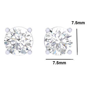 Compre Pendientes de Plata de Ley 925 de Primera Calidad para Mujeres y Niñas, Pendientes de Oro de 14K y Diamantes de Zafiro en Forma de Gota de Agua - Product Image 5
