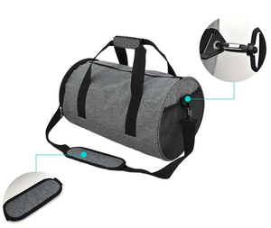 กระเป๋าผ้าใบสำหรับเล่นกีฬาแบบ2025กระเป๋าสะพายไหล่ขนาดใหญ่น้ำหนักเบาพิมพ์ลายเองได้กระเป๋าด้านหน้า - Product Image 3