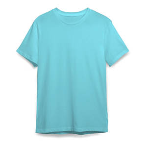 Camiseta informal de media manga personalizada con bolsillo y cuello redondo para mujer - Product Image 2