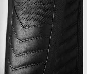 Custom Manufacturer of Man Riding Leather Coat Motorcycle Clothing Men's Waterproof Moto Racing Leather Jackets in California - Product Image 6