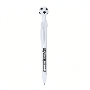 Penna a Sfera Personalizzata Seeker a Forma di Pallone da Calcio per Uso Promozionale - Product Image 2