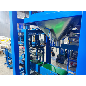 เครื่องบรรจุถุงอัตโนมัติ TBM-A01แรงงานเดียวสำหรับแมวทรายแห้งทราย25กก.-50กก. ถุงกระดาษคราฟท์เย็บปิด - Product Image 5