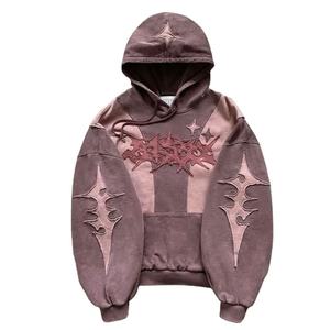2025 Créez votre propre sweat à capuche en polaire pour homme, style vintage, logo imprimé, coupe classique - Product Image 5