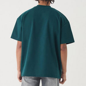 เสื้อยืดผ้าฝ้าย100% ขนาดใหญ่สำหรับผู้ชายทรงหลวมพิมพ์ลายดิจิทัลแบบกำหนดเอง - Product Image 4