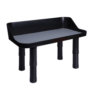 Estação de Alimentação para Cães em Plástico Durável, Conjunto de Tigelas Duplas com Suporte Ajustável em 3 Alturas, Tigela Elevada para Cães - Product Image 1