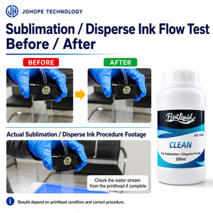 PrinthLiquid 250ml Solución de Limpieza para Cabezales de Impresión de Tinta de Sublimación y Dispersión, Limpiador de Cabezales de Impresora Textil - Product Image 2