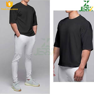 OEM precio al por mayor Premium Boxy Fit Heavy algodón camiseta 200 GSM 100% algodón personalizado Transferencia de Calor impreso camiseta - Product Image 5