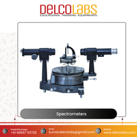 Delcolabs Instruments optiques complets Modèle de microscope Spectromètre d'absorption atomique Fabriqué avec armoire en bois