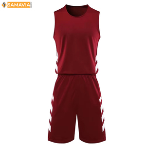 Maillot de basket-ball réversible personnalisable unisexe 2024, 100% polyester imprimé, respirant, taille plus, sans manches, été - Product Image 4