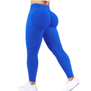 Sublimation personnalisée Leggings de yoga serrés pour femmes collants d'entraînement écologiques respirants à séchage rapide extensibles dans les 4 sens taille haute - Product Image 5