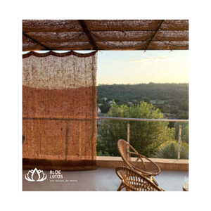 PRODUIT EN FIBRE DE NOIX DE COCO VOILE D'OMBRAGE COIR MAT SOLEIL SÉCHÉ COIR VOILES D'OMBRE POUR UNE UTILISATION EN EXTÉRIEUR TRIANGLE CARRÉ PARKING EXTÉRIEUR - Product Image 5