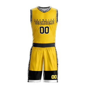 Custom Men's Basketball Uniform High Quality 100% <b>Polyester</b> Quick Dry Breathable Custom Colors/Logo Plus Size Options OEM - Product Image 3