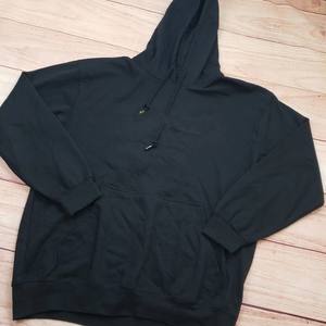 Suéter con capucha para hombre, jersey negro, sudadera, recién llegado, ropa informal de calidad superior, sudaderas con capucha transpirables de talla grande, RRI-MHH-45 - Product Image 3