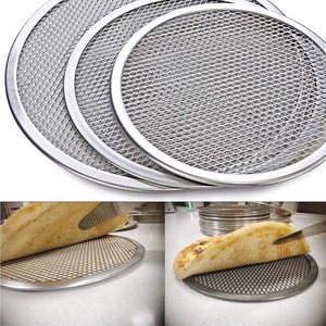 Bulk Bakeware Quality Supplied Hotel Home Restaurant Usage Stainless Steel Pizza Tools Square Round Screen Bakeware <b>Kit</b> Gift - Product Image 1