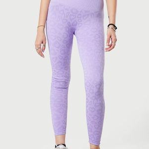 Vêtements de sport avec logo personnalisé pour hommes, leggings d'entraînement, pantalons de fitness et de gym à taille basse, leggings de yoga sans couture pour femmes - Product Image 1