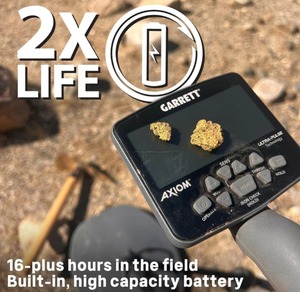 Detector de Metales Garrett Axiom Pro Gold |   Detector Profesional de Oro Multifrecuencia Avanzado - Product Image 3