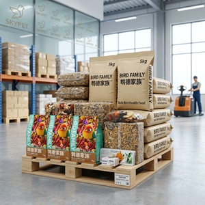 Alimento Premium para Loros, 6% Semillas de Flores, 4% Fresas Secas, Arándanos, Nueces y Avellanas, Mezcla para Aves Grandes, Semillas Probióticas para Aves - Product Image 6