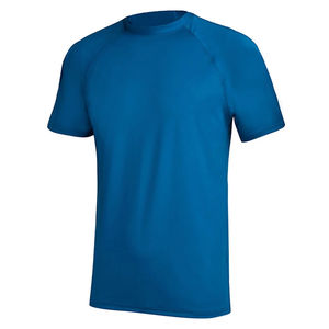 Vêtements de sport à manches courtes conçus pour la salle de sport et l'entraînement Rash guard Tissu extensible respirant Vêtements pour les arts martiaux Rash guard - Product Image 5