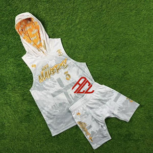 Alta calidad personalizado 7 en 7 uniformes de fútbol sublimado uniforme compresión 7on7 uniforme - Product Image 6