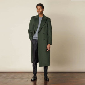 Abrigo de lana informal de invierno de alta calidad para hombre Chaqueta de invierno cálida de la mejor calidad OEM al por mayor - Product Image 6