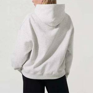 Sudaderas con Capucha para Mujer, las Más Vendidas al por Mayor, de Algodón y Felpa, Color Sólido, Talla Grande, Informales de Invierno - Product Image 2