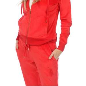 Vente chaude Nouveau Design Survêtements d'hiver longs pour femmes avec motif solide de marque privée Taux bas - Product Image 3