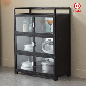 Armoire de cuisine multifonctionnelle moderne Ohaha en bois d'ingénierie - TB062 - Product Image 3