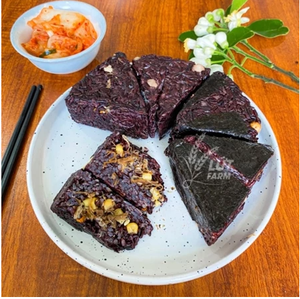 NUEVO Onigiri de Arroz Integral Bajo en Calorías, Listo para Cocinar, con Relleno de Vegetales Mixtos y Algas Marinas de Vietnam - Product Image 3