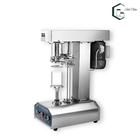Machine de scellage à froid semi-automatique électrique durable et rapide avec engrenage à roulement pour boissons, aliments, bouteilles en papier, PET et canettes, haute sécurité, 220V 1