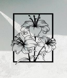 Arte de pared de Metal inspirado en la naturaleza con diseño botánico para decoración interior moderna del hogar creando y refrescante ambiente de pared - Product Image 4