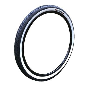 ยางนอก CST 26X2.00 C1103 TRA-CROS ผนังสีขาว