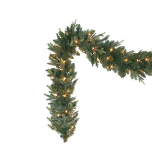 2023 guirlandes et couronnes de noël pour décorations de noël ornements approvisionnement en vrac guirlande verte de noël fabriquée en inde - Product Image 6