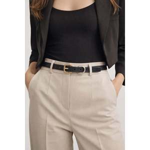 Square Buckle Black Thin Women's <b>Belt</b>, Jacket <b>Belt</b>, Women's <b>Belt</b>, Shirt <b>Belt</b>, <b>Dress</b> <b>Belt</b> KMR002 - Black1 - Product Image 6