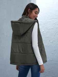 Chaleco acolchado sin mangas hecho a medida, chaqueta de burbujas acolchada de alta calidad, ropa de mujer 2025, chaqueta hecha en Pakistán - Product Image 2