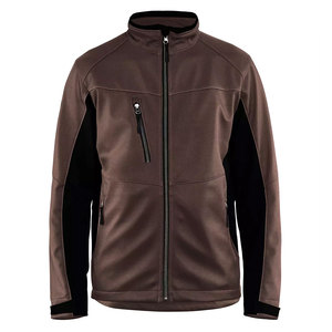 Vestes Softshell imperméables pour hommes pour le cyclisme, la course, la pêche, la randonnée, la livraison de nourriture, coupe-vent, fermeture à glissière, veste Softshell - Product Image 5