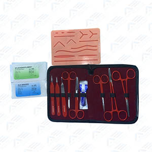 Kit de sutura de laceración de cirugía menor Kit de práctica de sutura médica de etiqueta privada Kit de sutura de diseño exclusivo Instrumento médico - Product Image 1