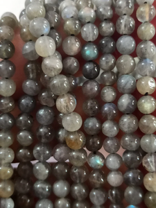 AAA naturel Labradorite Hydro perles rondes chaîne 5 MM hautement poli guérison 13 "perles de pierres précieuses fabrication de bijoux prix de gros - Product Image 4