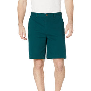 Shorts cargo pour hommes en coton solide sur mesure OEM avec une coupe ample élégante, plusieurs poches, taille élastique confortable - Product Image 6